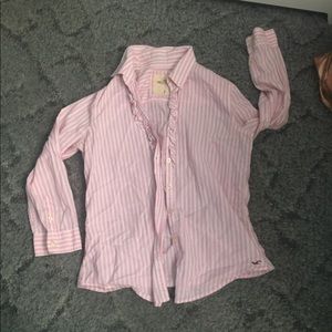 HOLLISTER BUTTON UP🌸